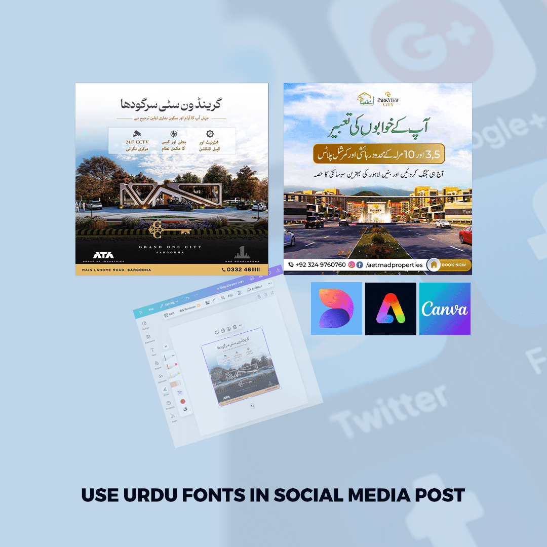 How to Use Urdu Fonts in Social Media Posts