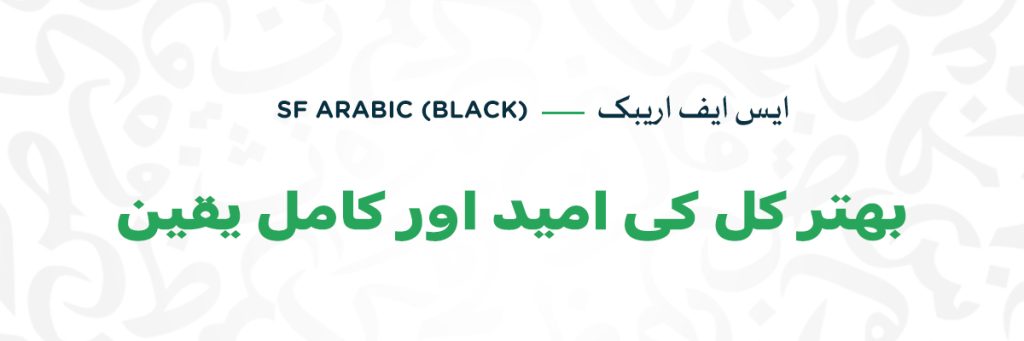 SF Arabic - Black